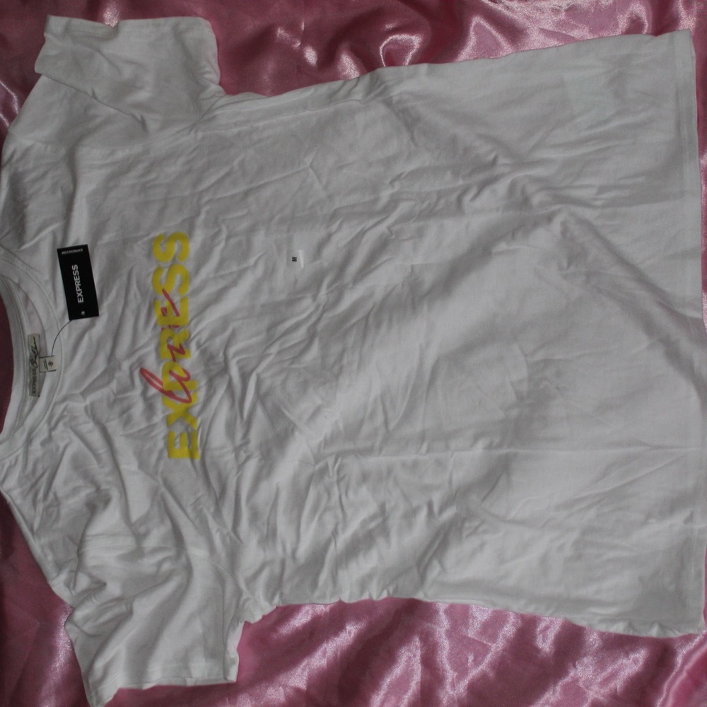 ⚡️White ‘LOVE EXPRESS’ T-shirt